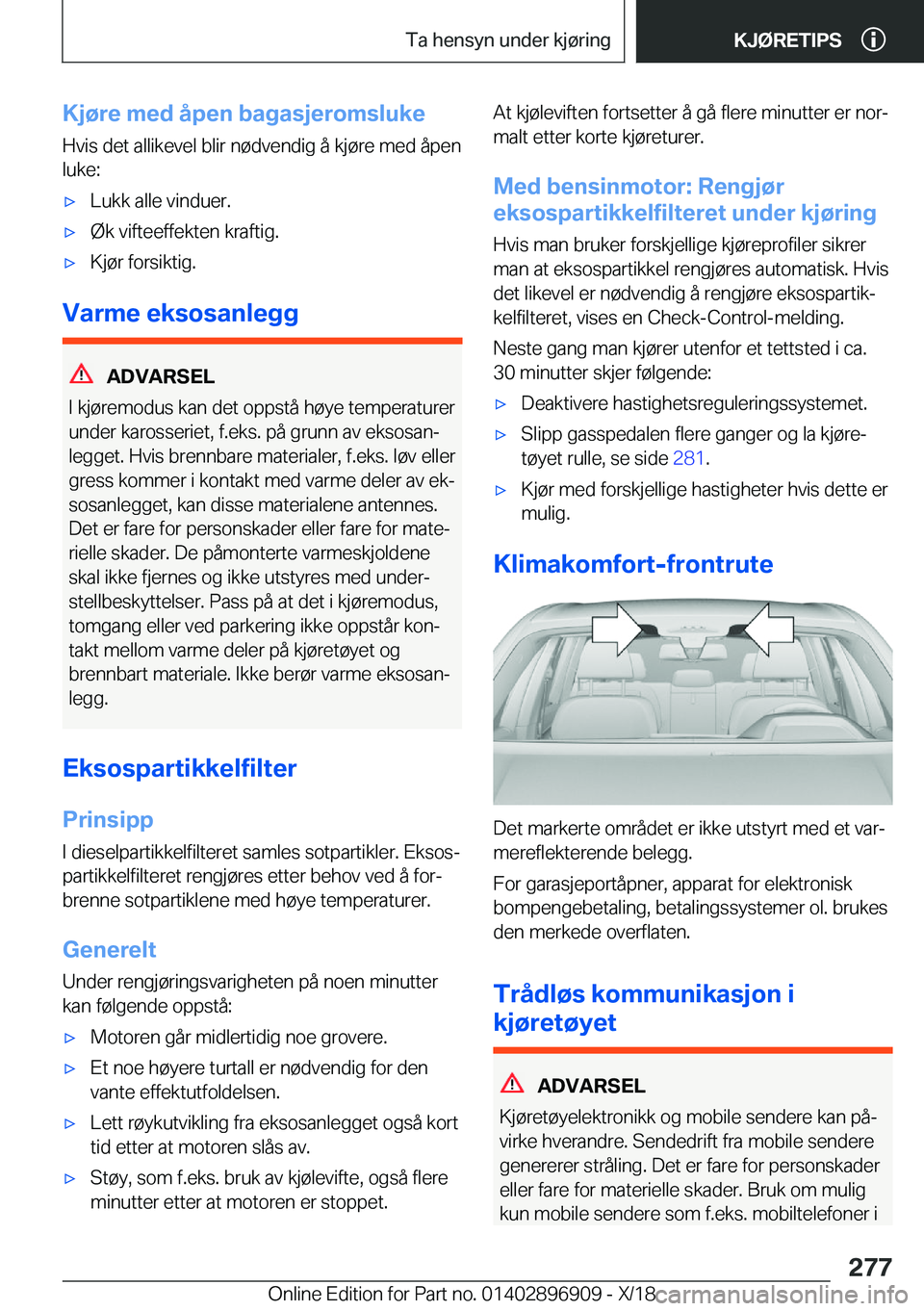 BMW 8 SERIES COUPE 2019  InstruksjonsbØker (in Norwegian) �K�j�