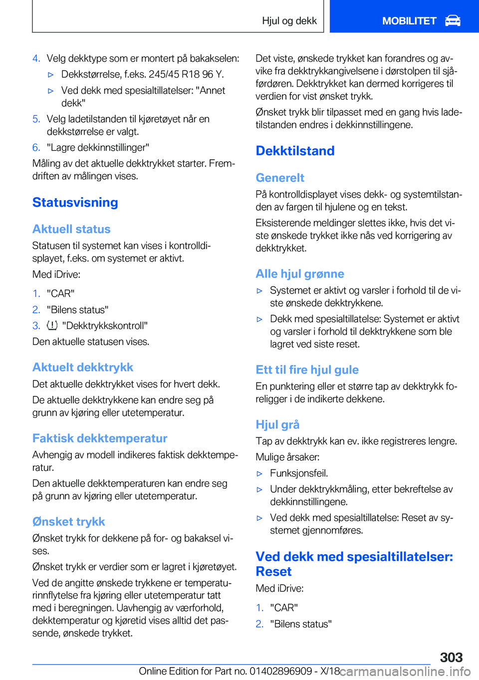BMW 8 SERIES COUPE 2019  InstruksjonsbØker (in Norwegian) �4�.�V�e�l�g��d�e�k�k�t�y�p�e��s�o�m��e�r��m�o�n�t�e�r�t��p�å��b�a�k�a�k�s�e�l�e�n�:x�D�e�k�k�s�t�
