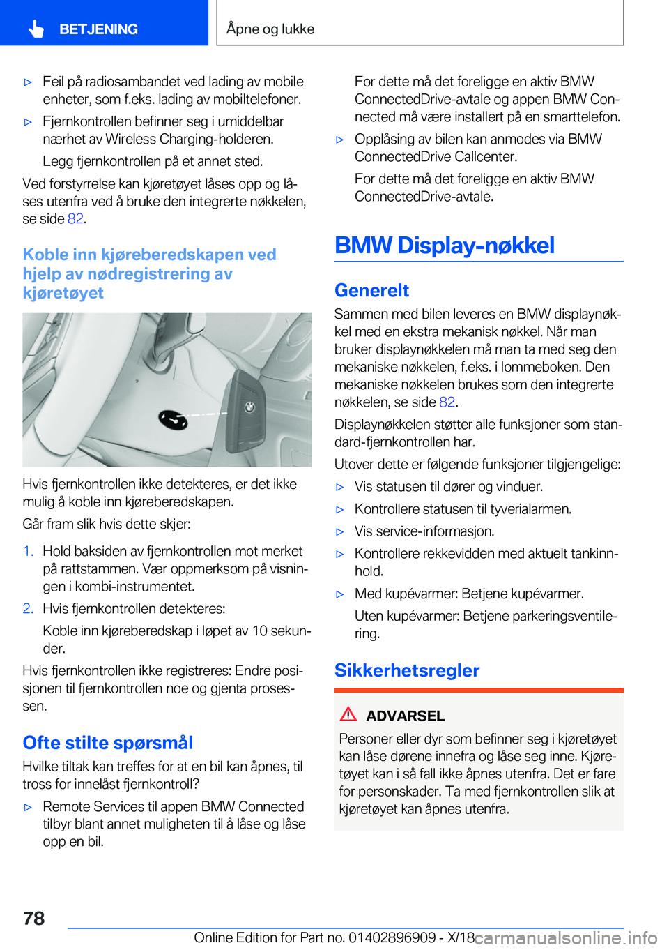 BMW 8 SERIES COUPE 2019  InstruksjonsbØker (in Norwegian) x�F�e�i�l��p�å��r�a�d�i�o�s�a�m�b�a�n�d�e�t��v�e�d��l�a�d�i�n�g��a�v��m�o�b�i�l�e
�e�n�h�e�t�e�r�,��s�o�m��f�.�e�k�s�.��l�a�d�i�n�g��a�v��m�o�b�i�l�t�e�l�e�f�o�n�e�r�.x�F�j�e�r�n�k�o�n�t