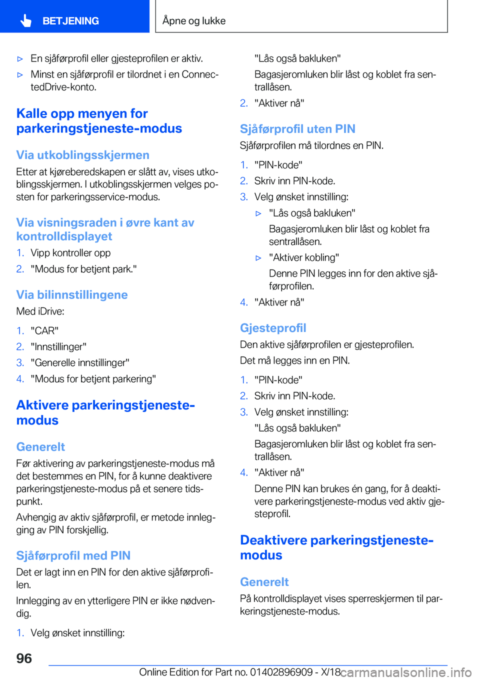 BMW 8 SERIES COUPE 2019  InstruksjonsbØker (in Norwegian) x�E�n��s�j�å�f�