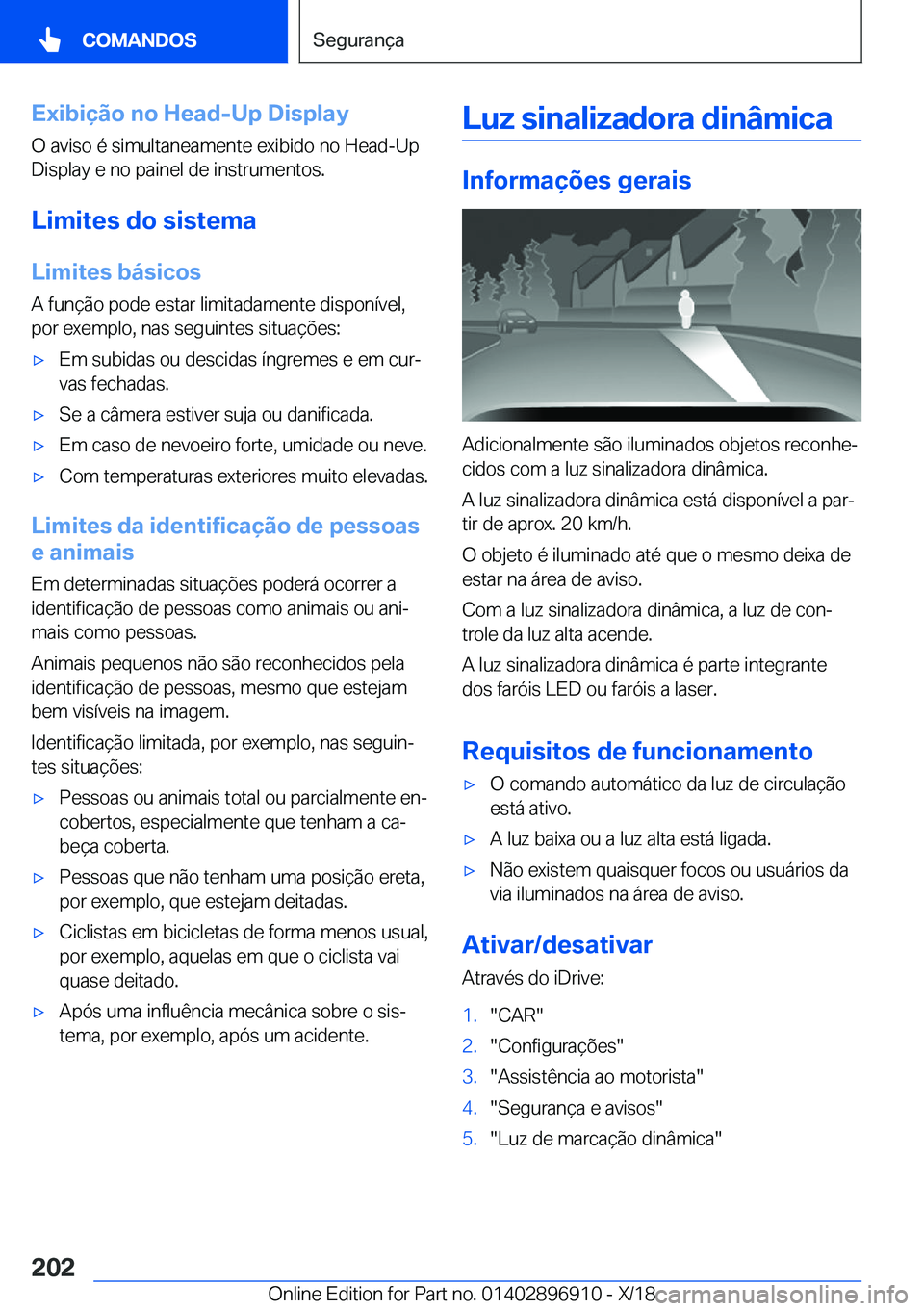 BMW 8 SERIES COUPE 2019  Manual do condutor (in Portuguese) �E�x�i�b�i�