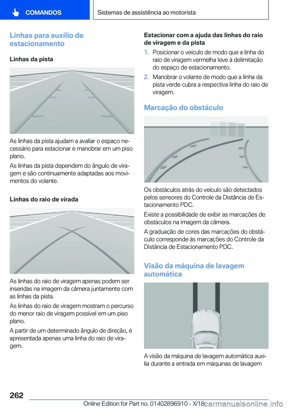 BMW 8 SERIES COUPE 2019  Manual do condutor (in Portuguese) �L�i�n�h�a�s��p�a�r�a��a�u�x�