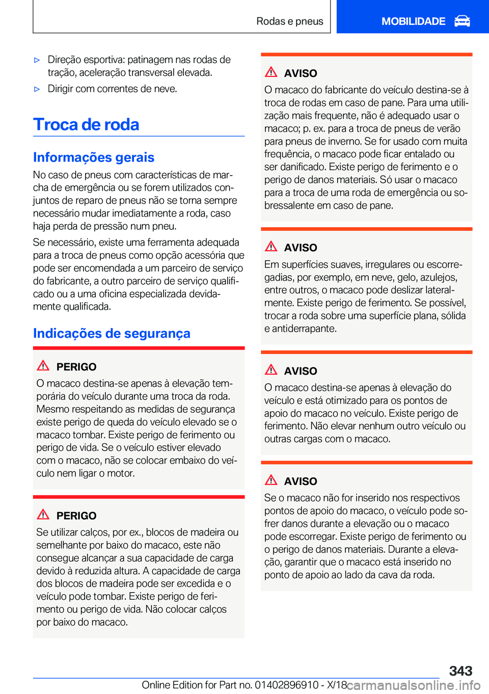 BMW 8 SERIES COUPE 2019  Manual do condutor (in Portuguese) x�D�i�r�e�