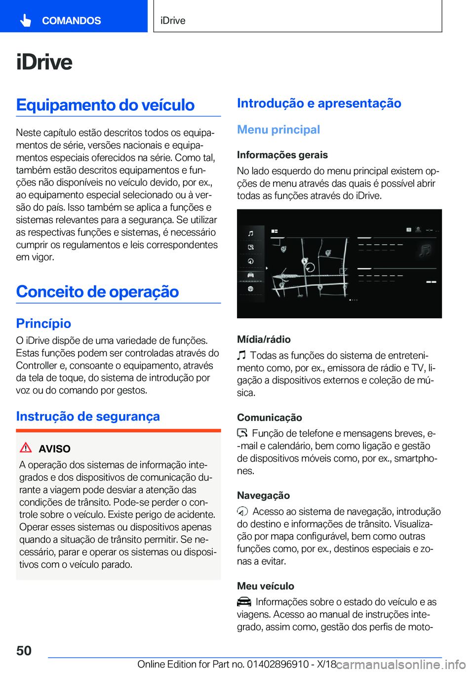 BMW 8 SERIES COUPE 2019  Manual do condutor (in Portuguese) �i�D�r�i�v�e�E�q�u�i�p�a�m�e�n�t�o��d�o��v�e�