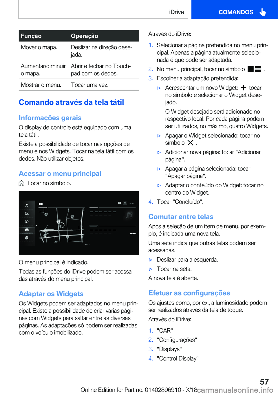 BMW 8 SERIES COUPE 2019  Manual do condutor (in Portuguese) �F�u�n�