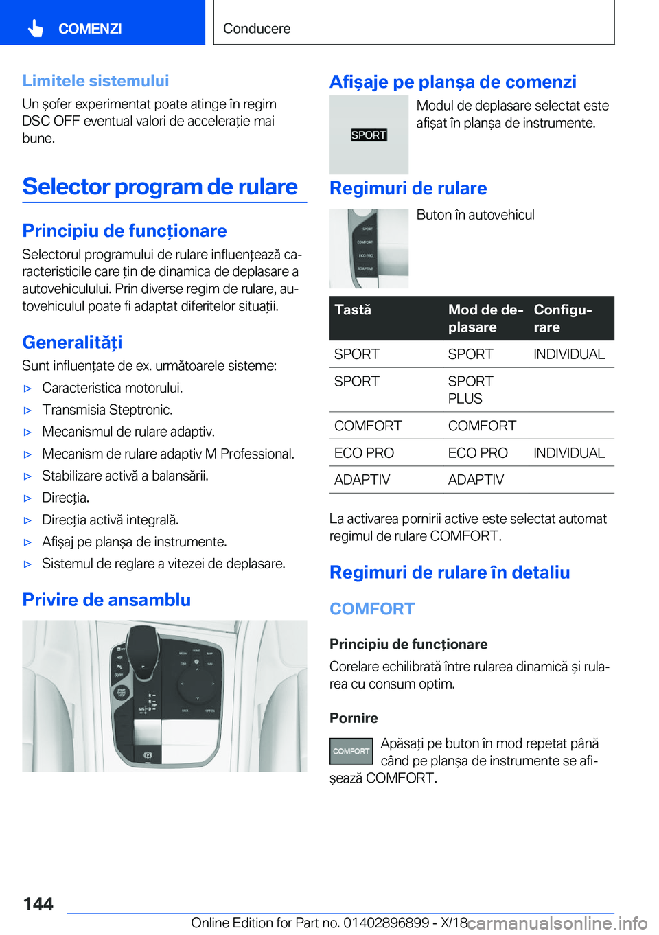 BMW 8 SERIES COUPE 2019  Ghiduri De Utilizare (in Romanian) �L�i�m�i�t�e�l�e��s�i�s�t�e�m�u�l�u�i�U�n�&�o�f�e�r��e�x�p�e�r�i�m�e�n�t�a�t��p�o�a�t�e��a�t�i�n�g�e��