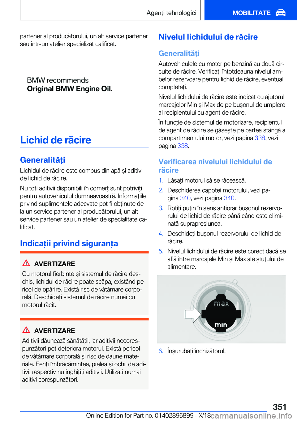 BMW 8 SERIES COUPE 2019  Ghiduri De Utilizare (in Romanian) �p�a�r�t�e�n�e�r��a�l��p�r�o�d�u�c�