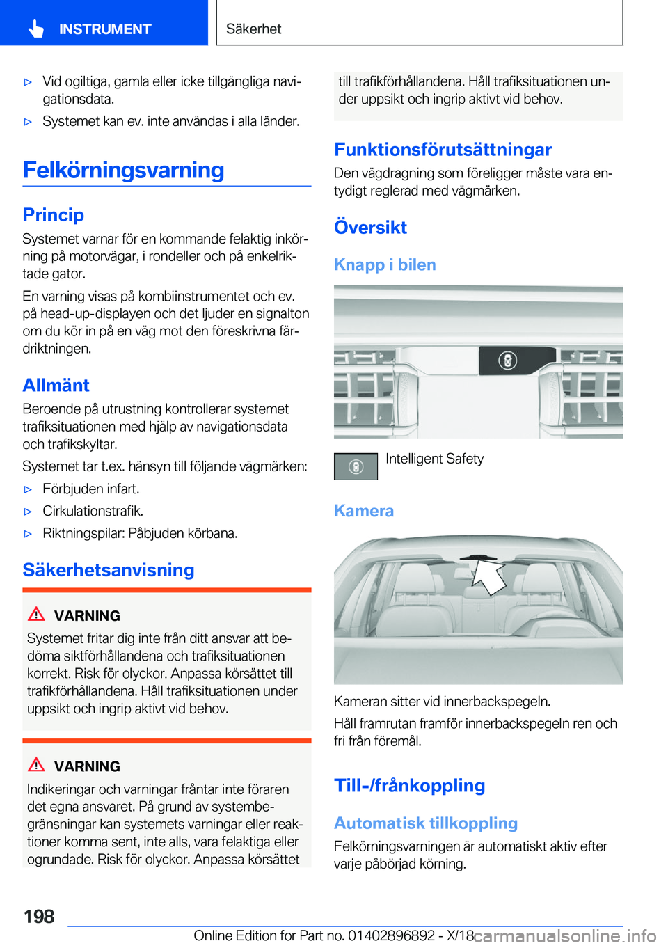 BMW 8 SERIES COUPE 2019  InstruktionsbÖcker (in Swedish) x�V�i�d��o�g�i�l�t�i�g�a�,��g�a�m�l�a��e�l�l�e�r��i�c�k�e��t�i�l�l�g�ä�n�g�l�i�g�a��n�a�v�ij
�g�a�t�i�o�n�s�d�a�t�a�.x�S�y�s�t�e�m�e�t��k�a�n��e�v�.��i�n�t�e��a�n�v�ä�n�d�a�s��i��a�l�