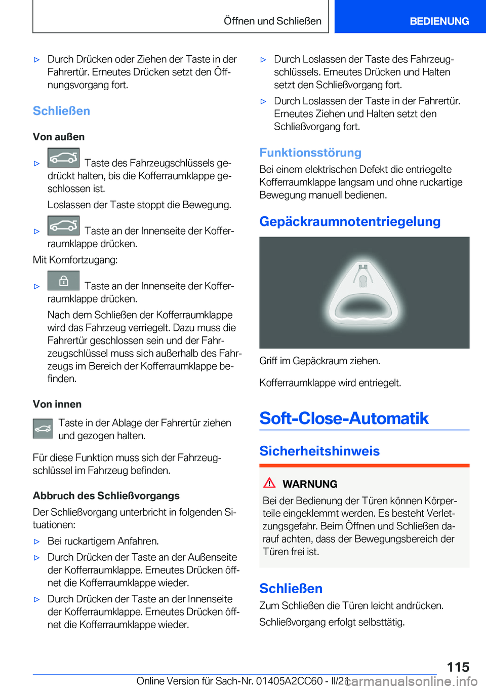 BMW 8 SERIES GRAN COUPE 2022  Betriebsanleitungen (in German) x�D�u�r�c�h��D�r�