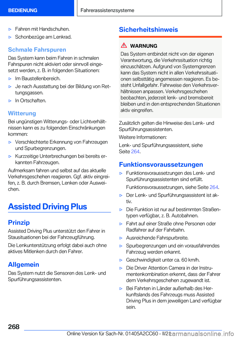 BMW 8 SERIES GRAN COUPE 2022  Betriebsanleitungen (in German) x�F�a�h�r�e�n��m�i�t��H�a�n�d�s�c�h�u�h�e�n�.x�S�c�h�o�n�b�e�z�