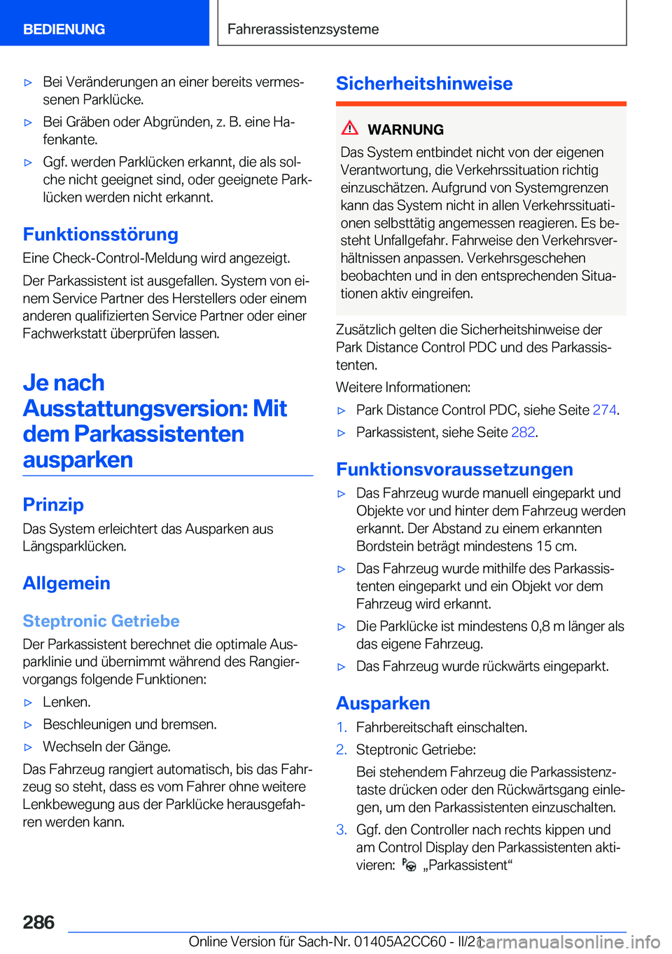 BMW 8 SERIES GRAN COUPE 2022  Betriebsanleitungen (in German) x�B�e�i��V�e�r�
