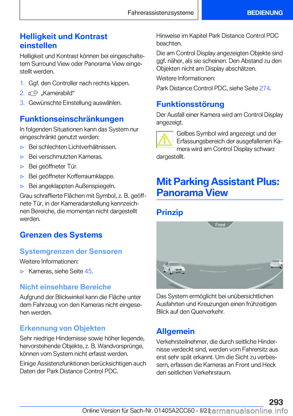 BMW 8 SERIES GRAN COUPE 2022  Betriebsanleitungen (in German) �H�e�l�l�i�g�k�e�i�t��u�n�d��K�o�n�t�r�a�s�t
�e�i�n�s�t�e�l�l�e�n
�H�e�l�l�i�g�k�e�i�t��u�n�d��K�o�n�t�r�a�s�t��k�