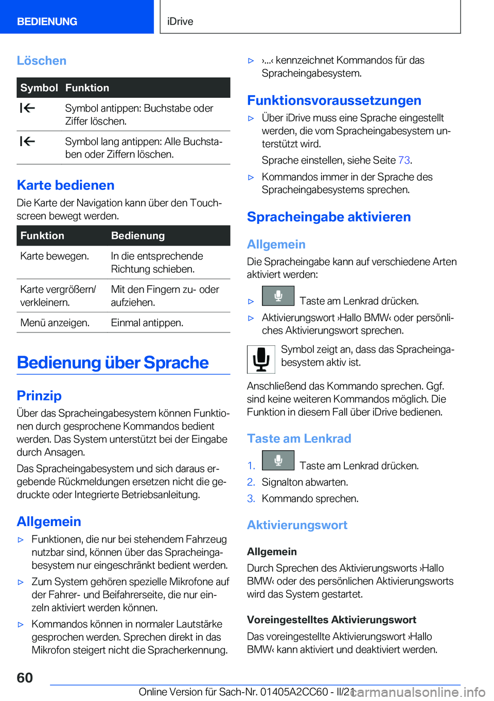 BMW 8 SERIES GRAN COUPE 2022  Betriebsanleitungen (in German) �L�