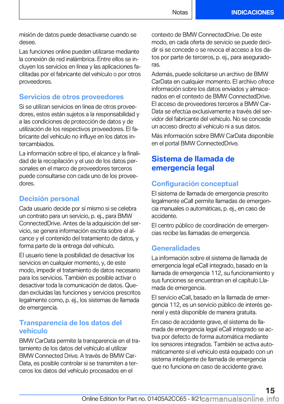 BMW 8 SERIES GRAN COUPE 2022  Manuales de Empleo (in Spanish) �m�i�s�i�