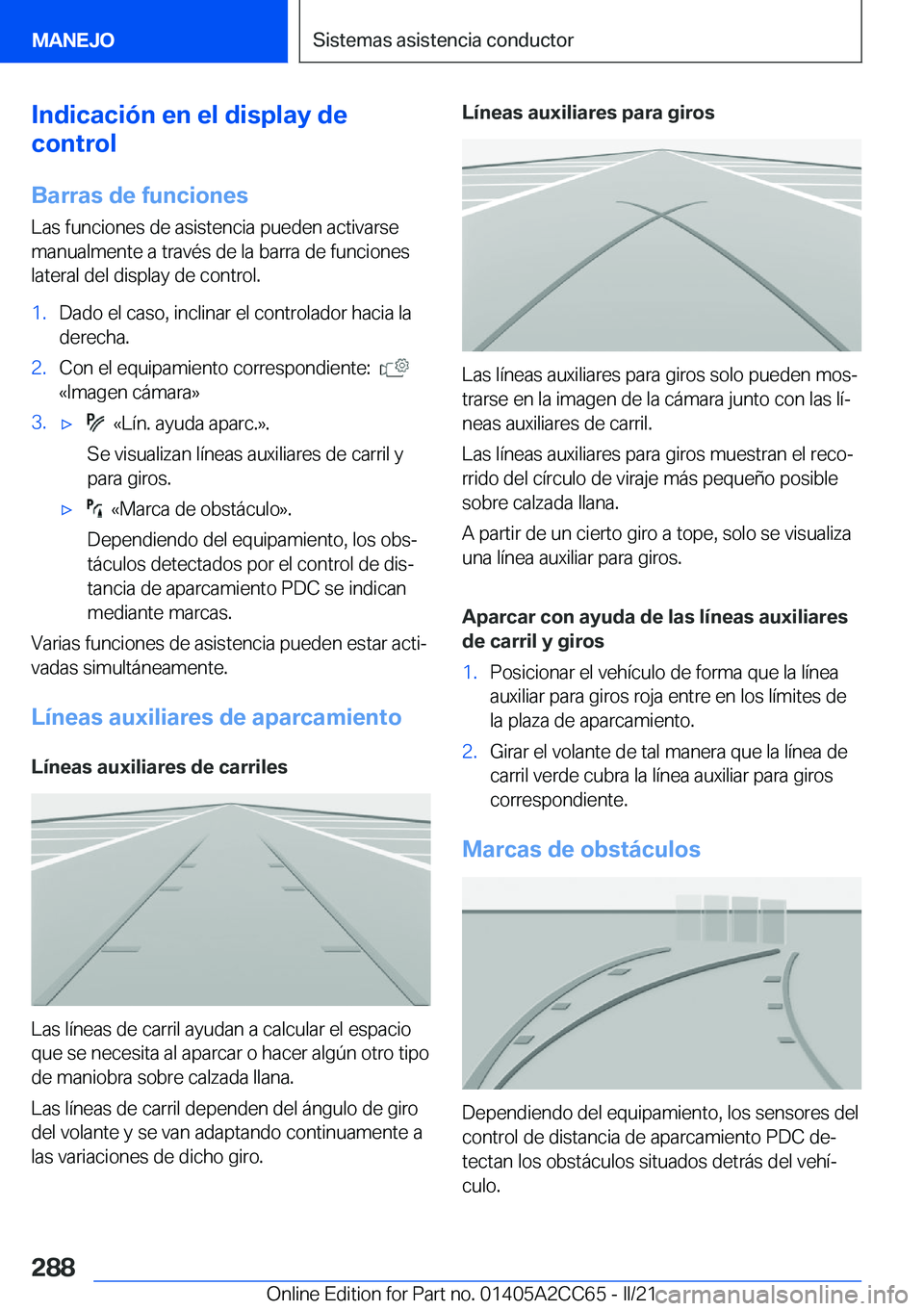 BMW 8 SERIES GRAN COUPE 2022  Manuales de Empleo (in Spanish) �I�n�d�i�c�a�c�i�