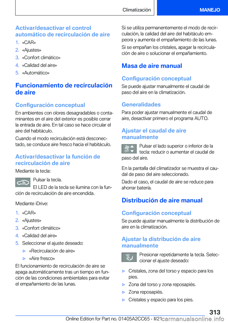 BMW 8 SERIES GRAN COUPE 2022  Manuales de Empleo (in Spanish) �A�c�t�i�v�a�r�/�d�e�s�a�c�t�i�v�a�r��e�l��c�o�n�t�r�o�l
�a�u�t�o�m�