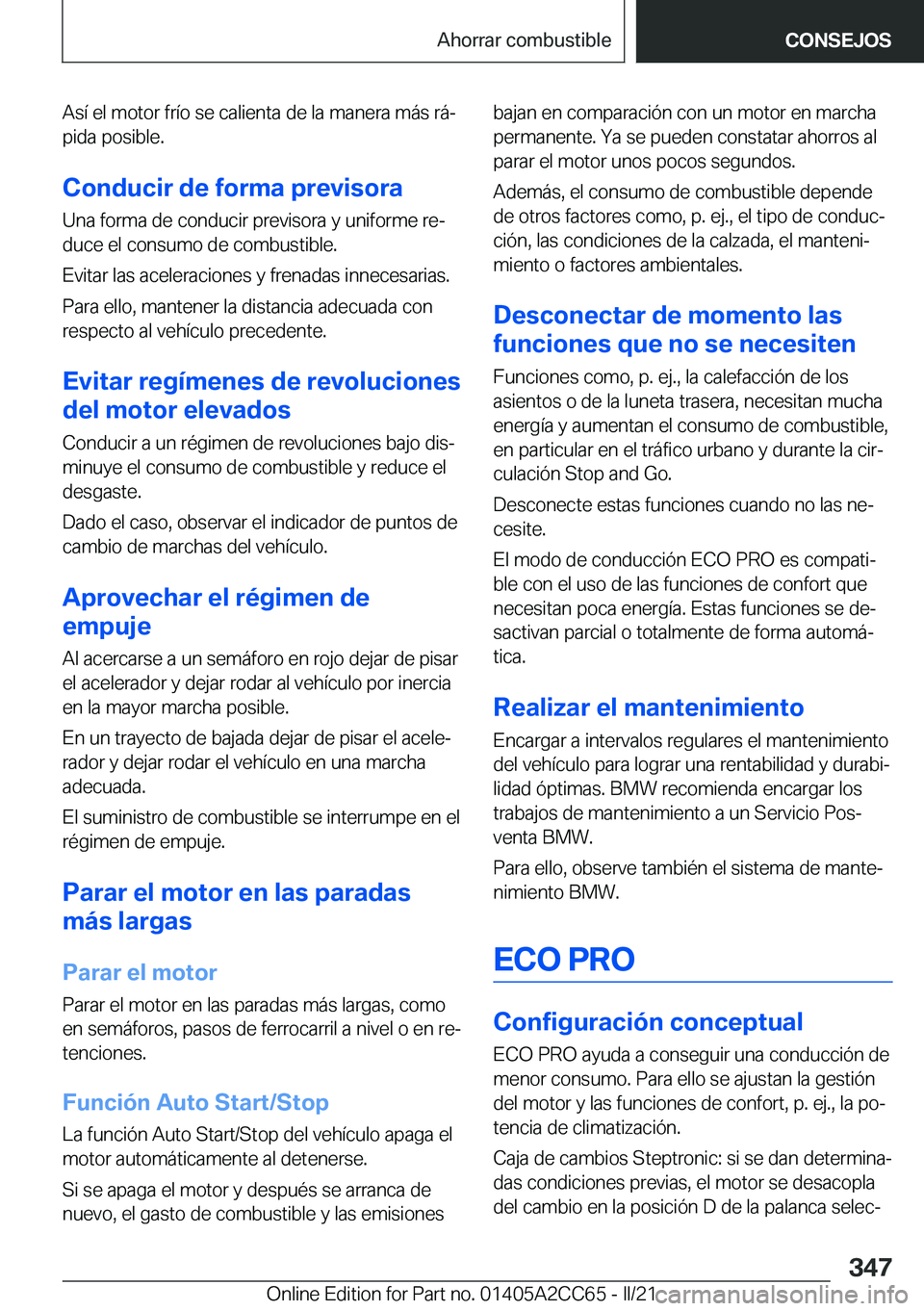 BMW 8 SERIES GRAN COUPE 2022  Manuales de Empleo (in Spanish) �A�s�