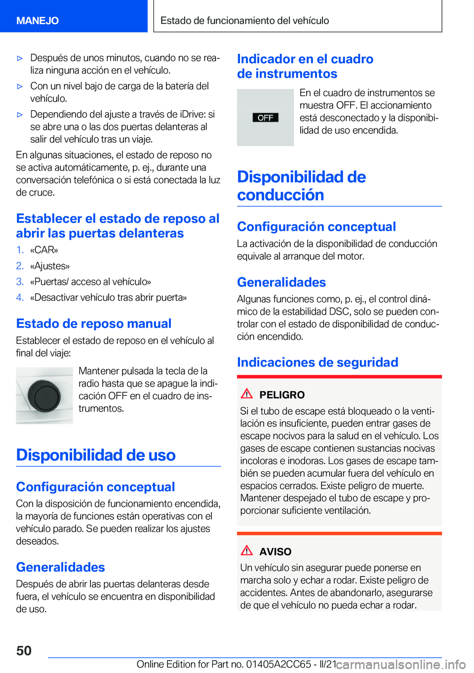BMW 8 SERIES GRAN COUPE 2022  Manuales de Empleo (in Spanish) x�D�e�s�p�u�