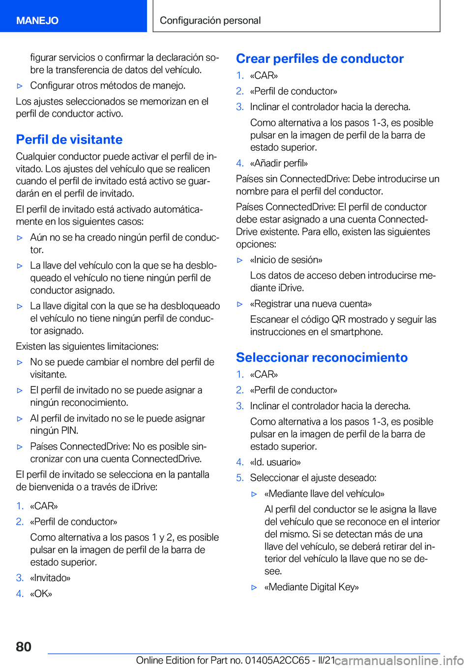 BMW 8 SERIES GRAN COUPE 2022  Manuales de Empleo (in Spanish) �f�i�g�u�r�a�r��s�e�r�v�i�c�i�o�s��o��c�o�n�f�i�r�m�a�r��l�a��d�e�c�l�a�r�a�c�i�