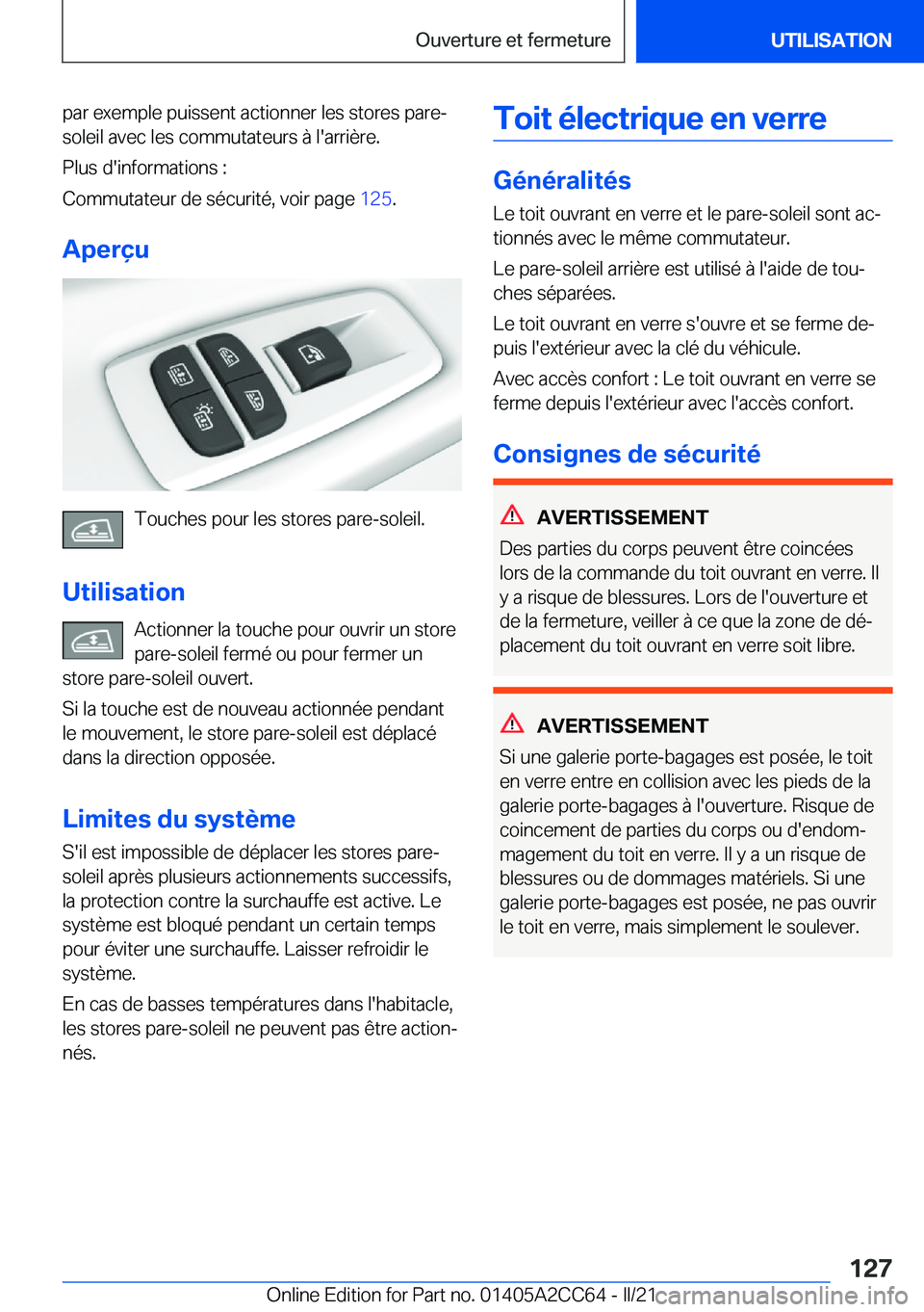 BMW 8 SERIES GRAN COUPE 2022  Notices Demploi (in French) �p�a�r��e�x�e�m�p�l�e��p�u�i�s�s�e�n�t��a�c�t�i�o�n�n�e�r��l�e�s��s�t�o�r�e�s��p�a�r�e�-�s�o�l�e�i�l��a�v�e�c��l�e�s��c�o�m�m�u�t�a�t�e�u�r�s��