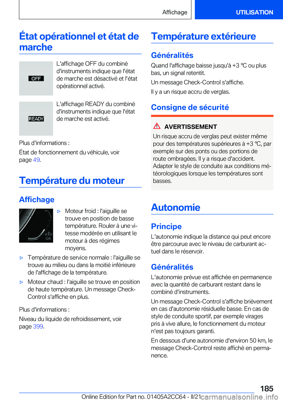 BMW 8 SERIES GRAN COUPE 2022  Notices Demploi (in French) �