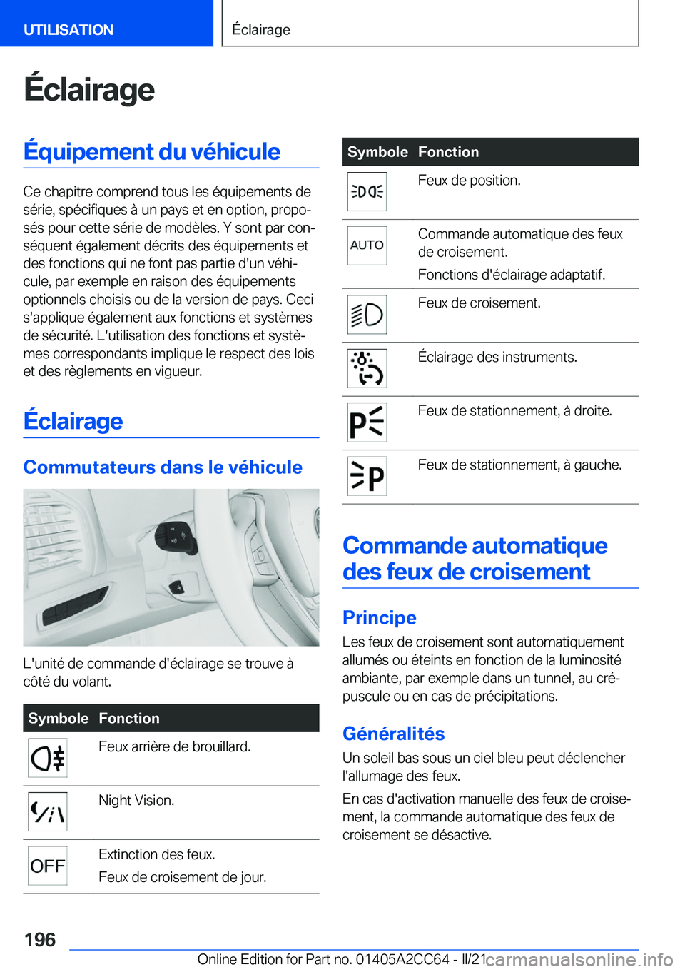 BMW 8 SERIES GRAN COUPE 2022  Notices Demploi (in French) �