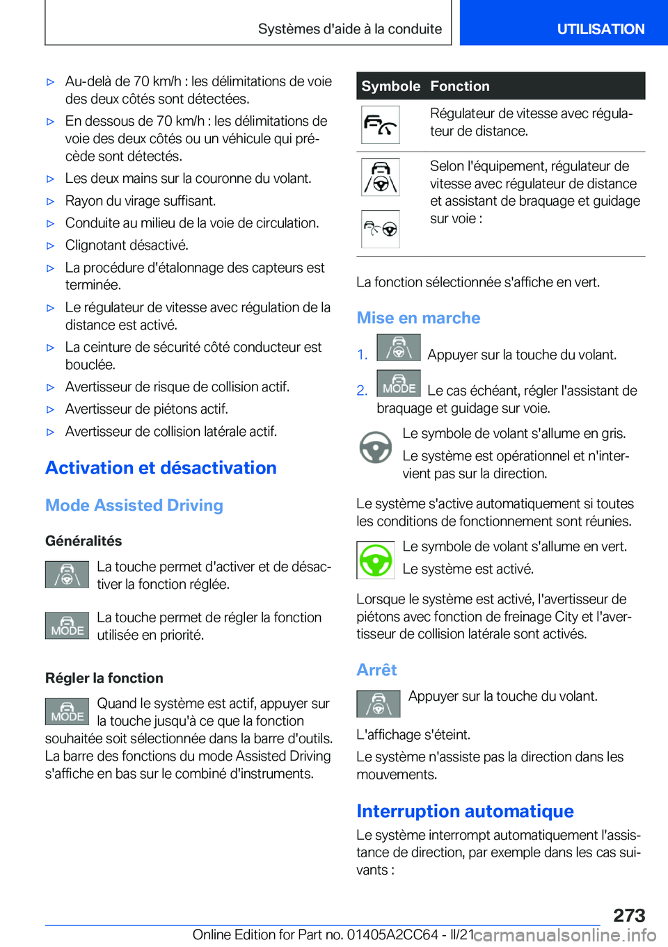 BMW 8 SERIES GRAN COUPE 2022  Notices Demploi (in French) 'x�A�u�-�d�e�l�