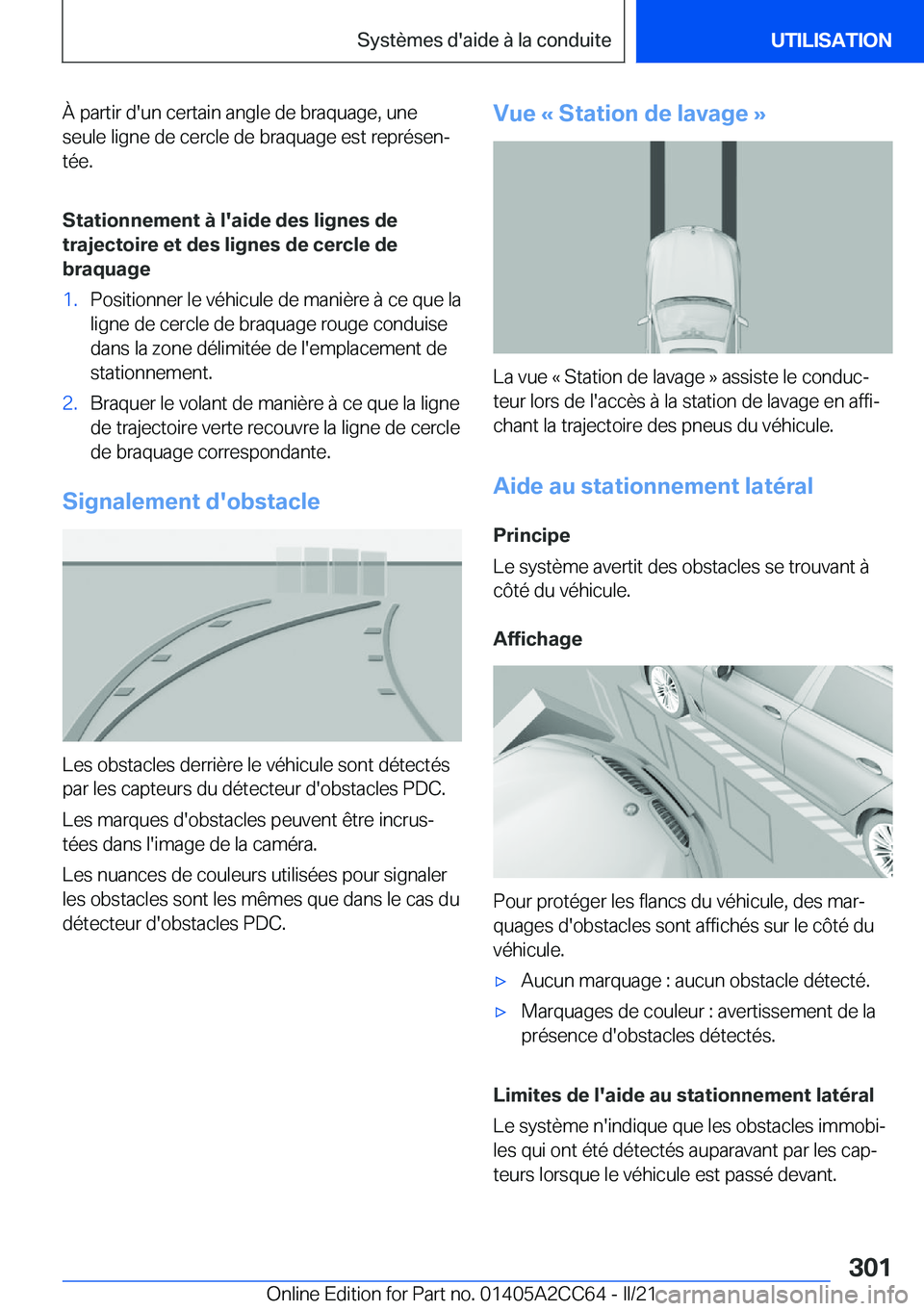 BMW 8 SERIES GRAN COUPE 2022  Notices Demploi (in French) �
