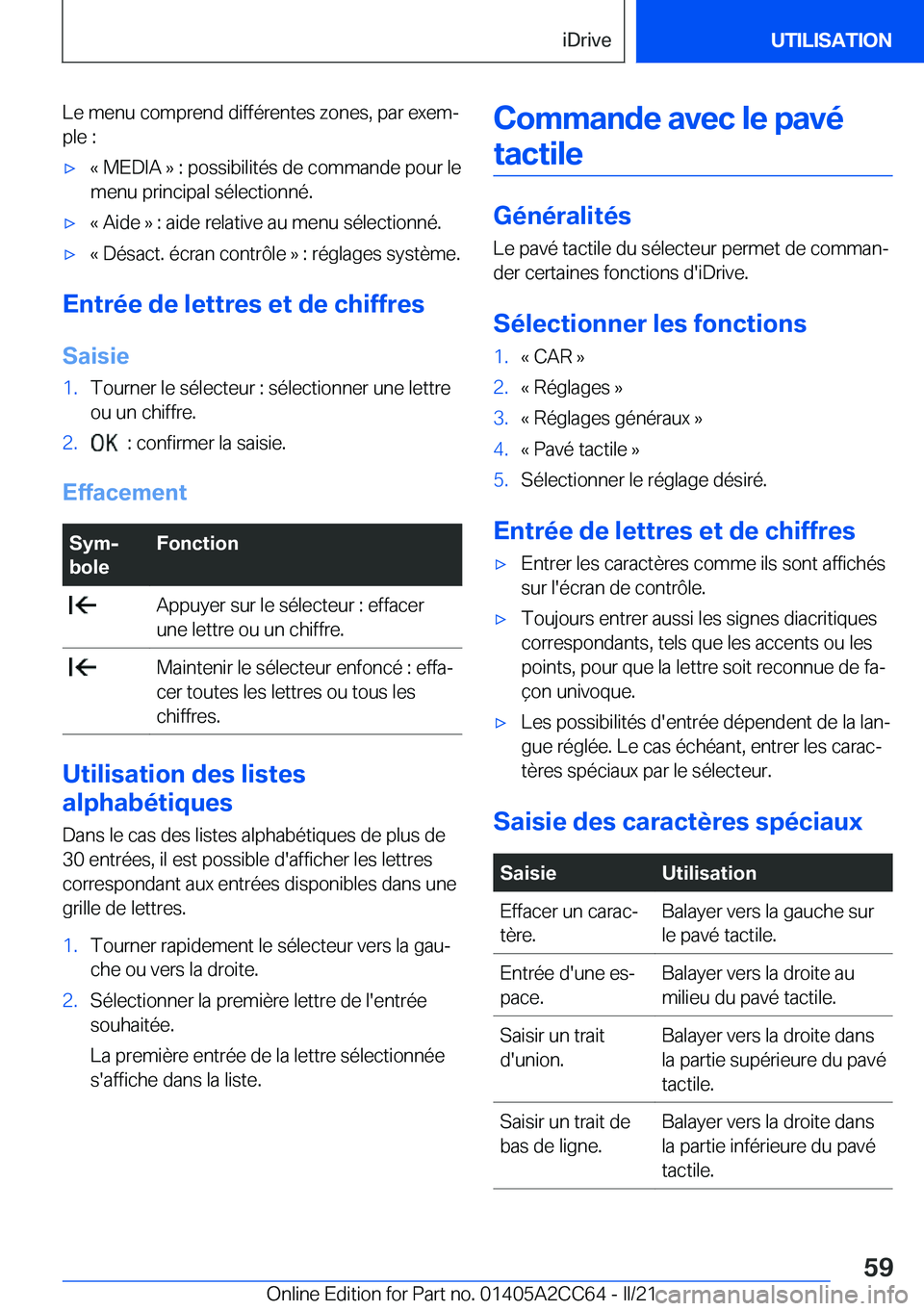 BMW 8 SERIES GRAN COUPE 2022  Notices Demploi (in French) �L�e��m�e�n�u��c�o�m�p�r�e�n�d��d�i�f�f�é�r�e�n�t�e�s��z�o�n�e�s�,��p�a�r��e�x�e�mj�p�l�e��:'x�k��M�E�D�I�A��{��:��p�o�s�s�i�b�i�l�i�t�é�s��d�e��c�o�m�m�a�n�d�e��p�o�u�r��l�e
�m�