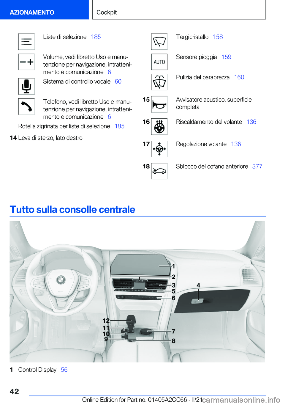 BMW 8 SERIES GRAN COUPE 2022  Libretti Di Uso E manutenzione (in Italian) �L�i�s�t�e��d�i��s�e�l�e�z�i�o�n�e\_�1�8�5�V�o�l�u�m�e�,��v�e�d�i��l�i�b�r�e�t�t�o��U�s�o��e��m�a�n�uª
�t�e�n�z�i�o�n�e��p�e�r��n�a�v�i�g�a�z�i�o�n�e�,��i�n�t�r�a�t�t�e�n�iª
�m�e�n�t�o