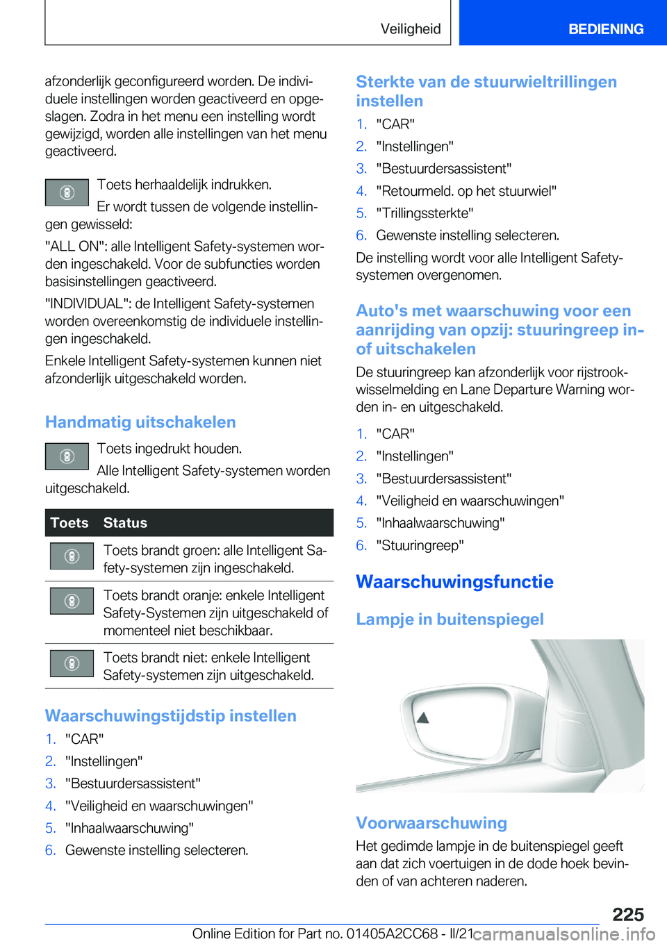 BMW 8 SERIES GRAN COUPE 2022  Instructieboekjes (in Dutch) �a�f�z�o�n�d�e�r�l�i�j�k��g�e�c�o�n�f�i�g�u�r�e�e�r�d��w�o�r�d�e�n�.��D�e��i�n�d�i�v�ij
�d�u�e�l�e��i�n�s�t�e�l�l�i�n�g�e�n��w�o�r�d�e�n��g�e�a�c�t�i�v�e�e�r�d��e�n��o�p�g�ej �s�l�a�g�e�n�.