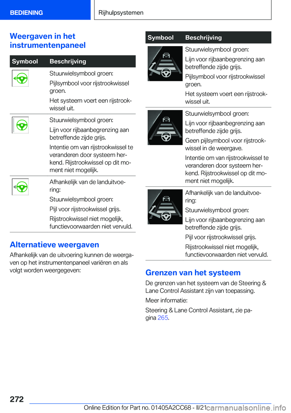 BMW 8 SERIES GRAN COUPE 2022  Instructieboekjes (in Dutch) �W�e�e�r�g�a�v�e�n��i�n��h�e�t
�i�n�s�t�r�u�m�e�n�t�e�n�p�a�n�e�e�l�S�y�m�b�o�o�l�B�e�s�c�h�r�i�j�v�i�n�g�S�t�u�u�r�w�i�e�l�s�y�m�b�o�o�l��g�r�o�e�n�:
�P�i�j�l�s�y�m�b�o�o�l��v�o�o�r��r�i�j�s�t�r