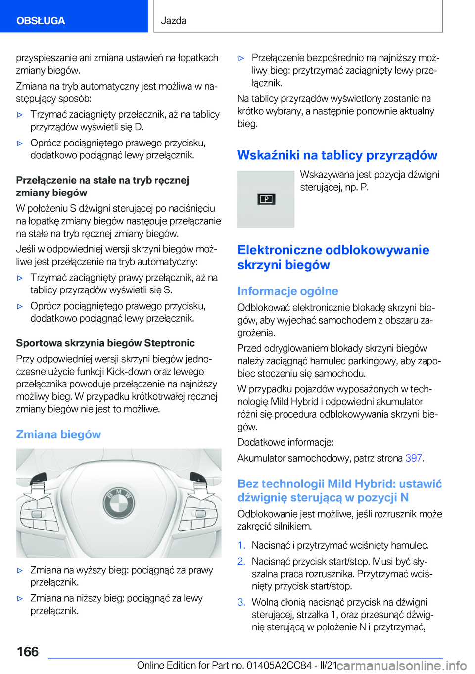 BMW 8 SERIES GRAN COUPE 2022  Instrukcja obsługi (in Polish) �p�r�z�y�s�p�i�e�s�z�a�n�i�e��a�n�i��z�m�i�a�n�a��u�s�t�a�w�i�e�