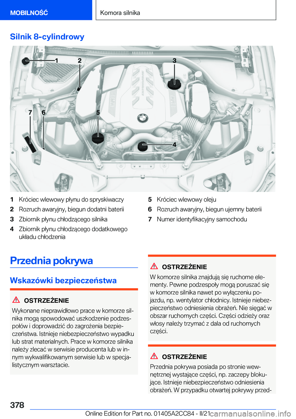 BMW 8 SERIES GRAN COUPE 2022  Instrukcja obsługi (in Polish) �S�i�l�n�i�k��8�-�c�y�l�i�n�d�r�o�w�y�1�K�r�