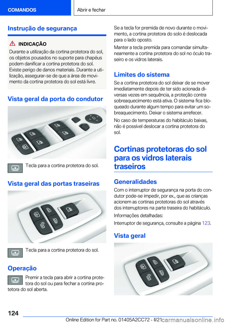 BMW 8 SERIES GRAN COUPE 2022  Manual do condutor (in Portuguese) �I�n�s�t�r�u�