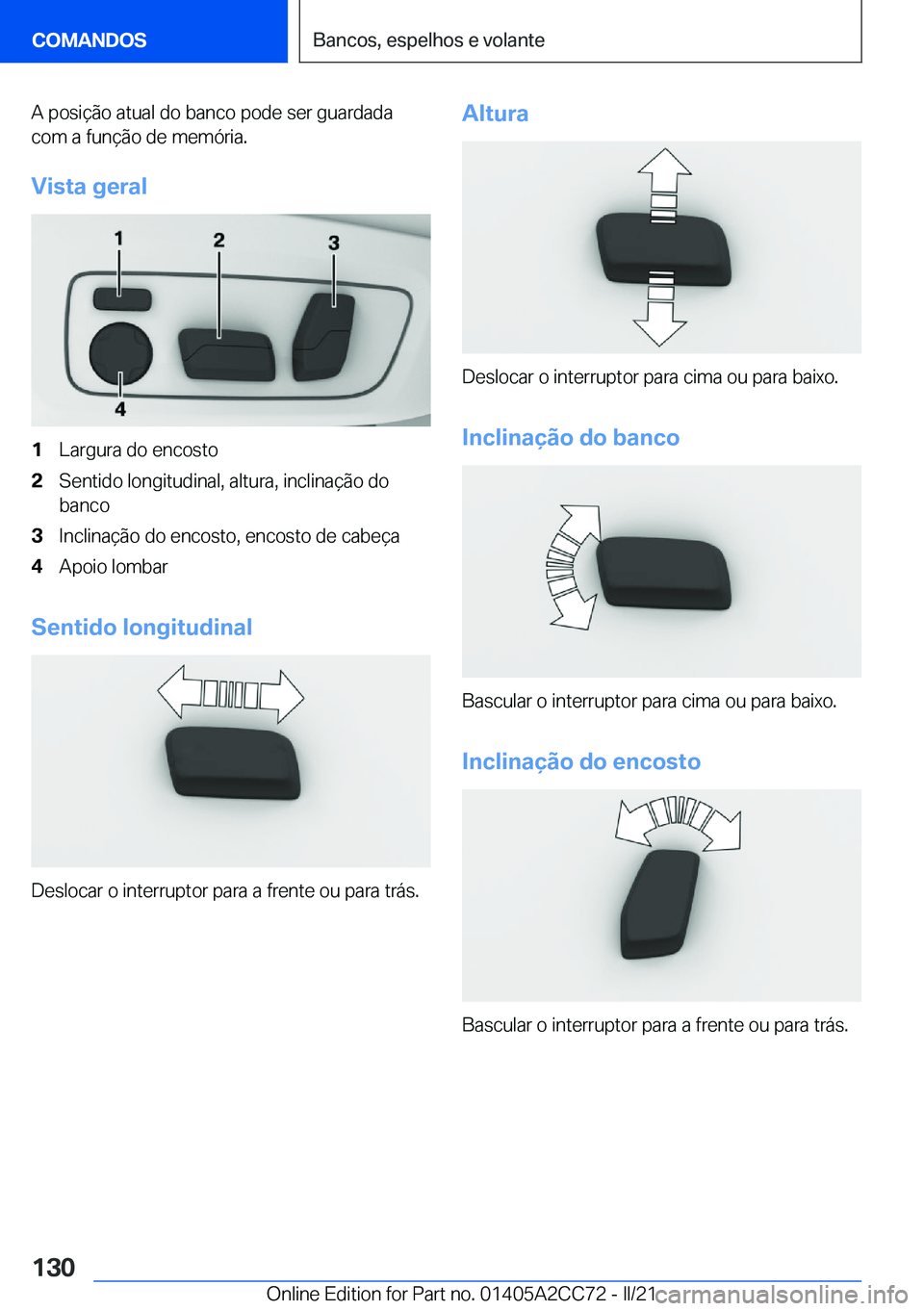 BMW 8 SERIES GRAN COUPE 2022  Manual do condutor (in Portuguese) �A��p�o�s�i�