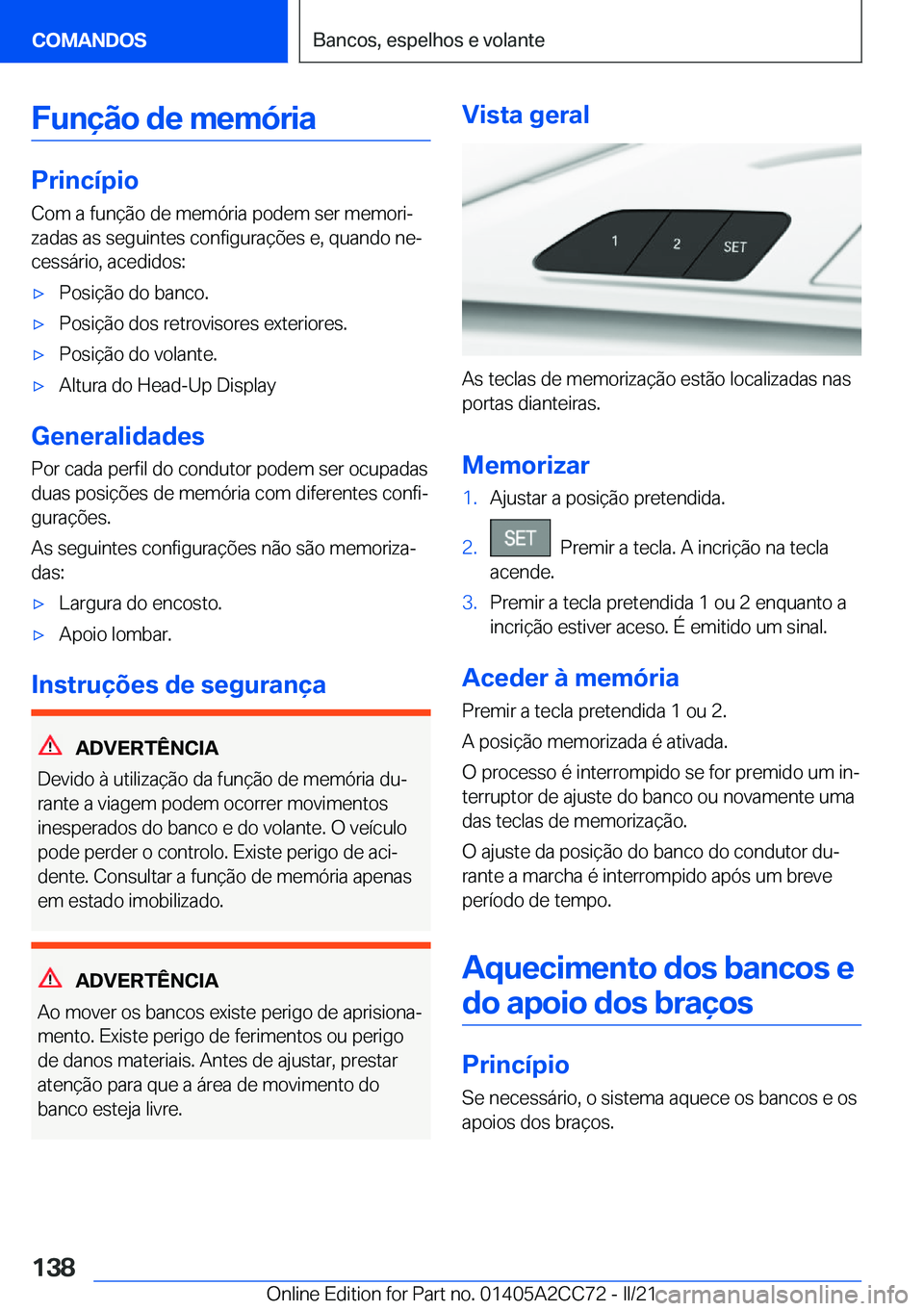 BMW 8 SERIES GRAN COUPE 2022  Manual do condutor (in Portuguese) �F�u�n�