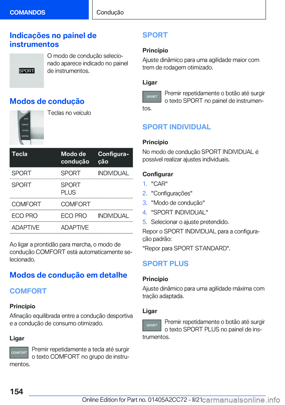 BMW 8 SERIES GRAN COUPE 2022  Manual do condutor (in Portuguese) �I�n�d�i�c�a�