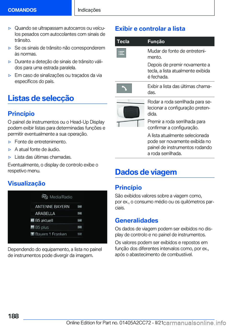 BMW 8 SERIES GRAN COUPE 2022  Manual do condutor (in Portuguese) x�Q�u�a�n�d�o��s�e��u�l�t�r�a�p�a�s�s�a�m��a�u�t�o�c�a�r�r�o�s��o�u��v�e�
