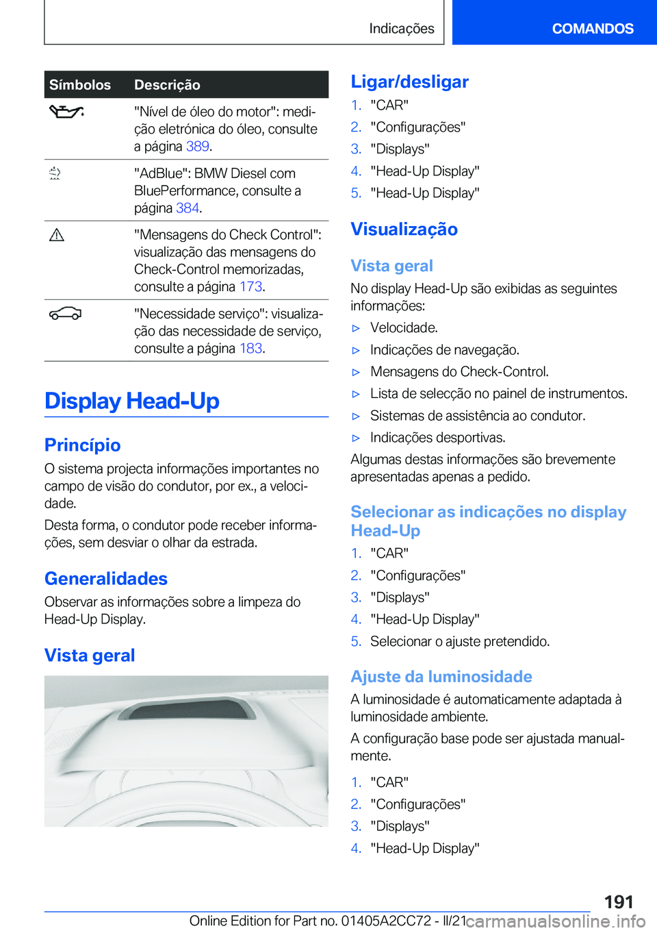 BMW 8 SERIES GRAN COUPE 2022  Manual do condutor (in Portuguese) �S�