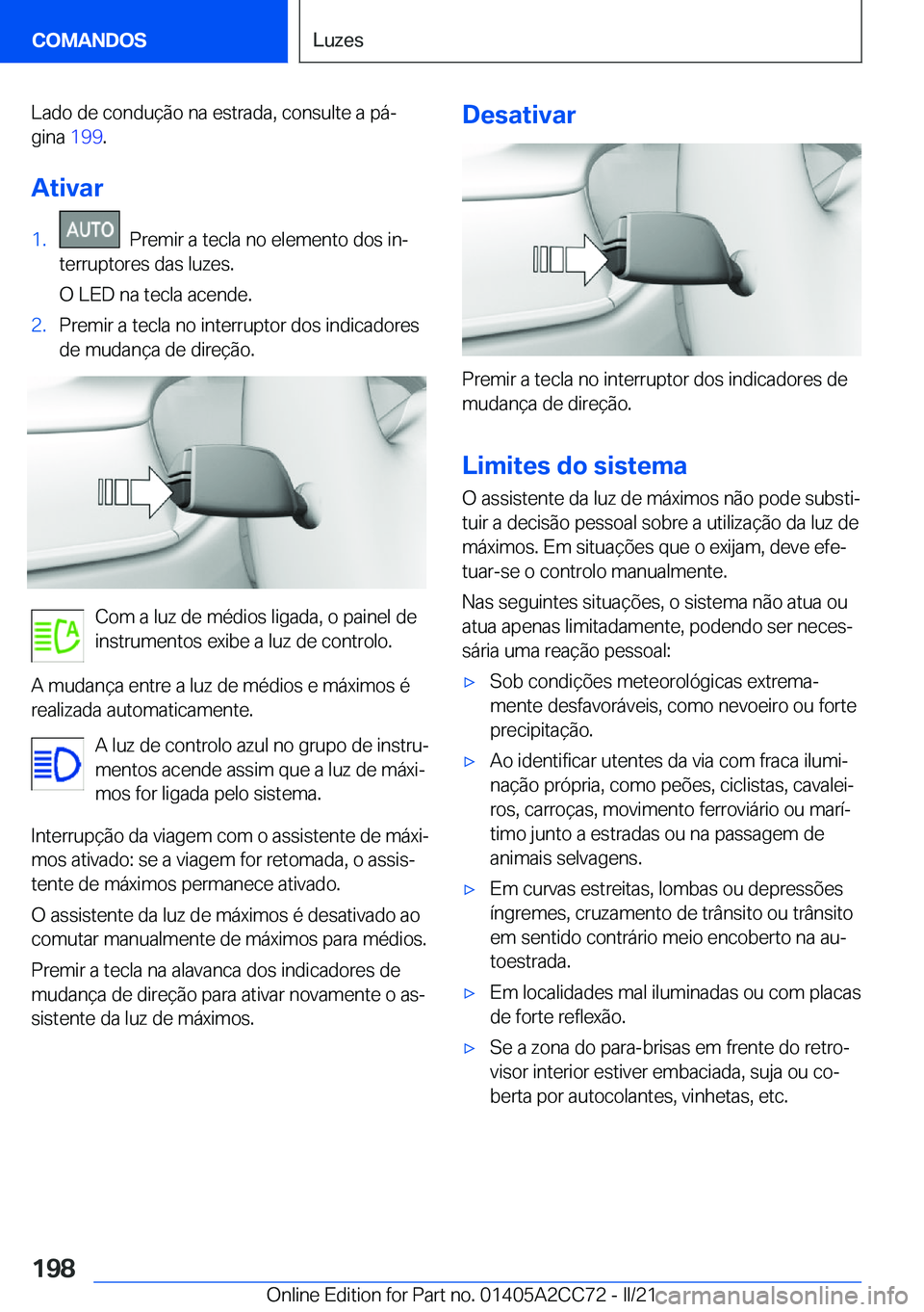 BMW 8 SERIES GRAN COUPE 2022  Manual do condutor (in Portuguese) �L�a�d�o��d�e��c�o�n�d�u�