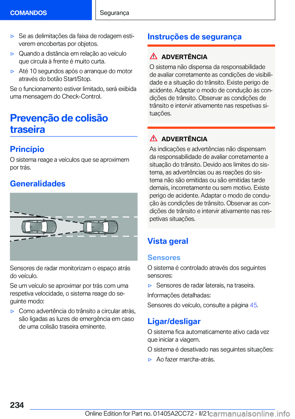 BMW 8 SERIES GRAN COUPE 2022  Manual do condutor (in Portuguese) x�S�e��a�s��d�e�l�i�m�i�t�a�