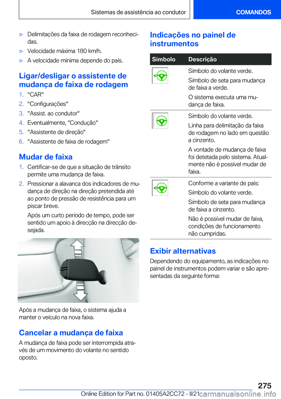BMW 8 SERIES GRAN COUPE 2022  Manual do condutor (in Portuguese) x�D�e�l�i�m�i�t�a�