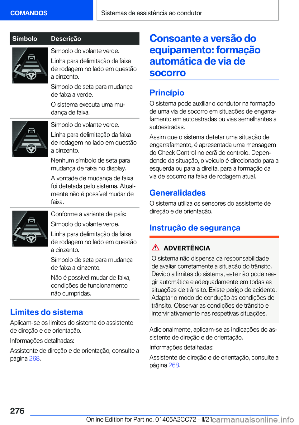 BMW 8 SERIES GRAN COUPE 2022  Manual do condutor (in Portuguese) �S�
