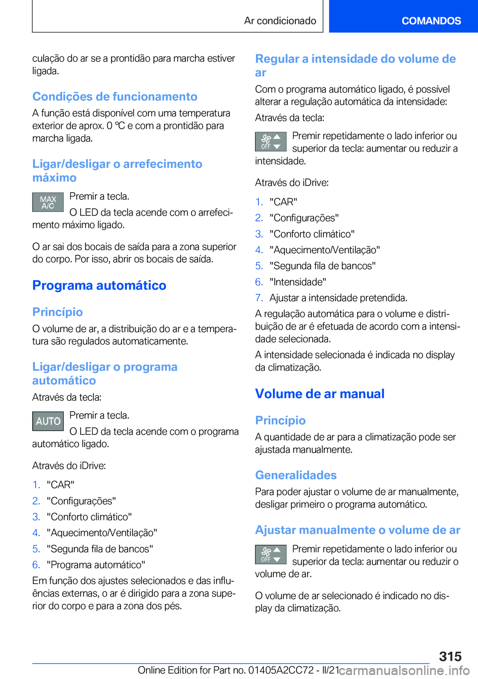BMW 8 SERIES GRAN COUPE 2022  Manual do condutor (in Portuguese) �c�u�l�a�