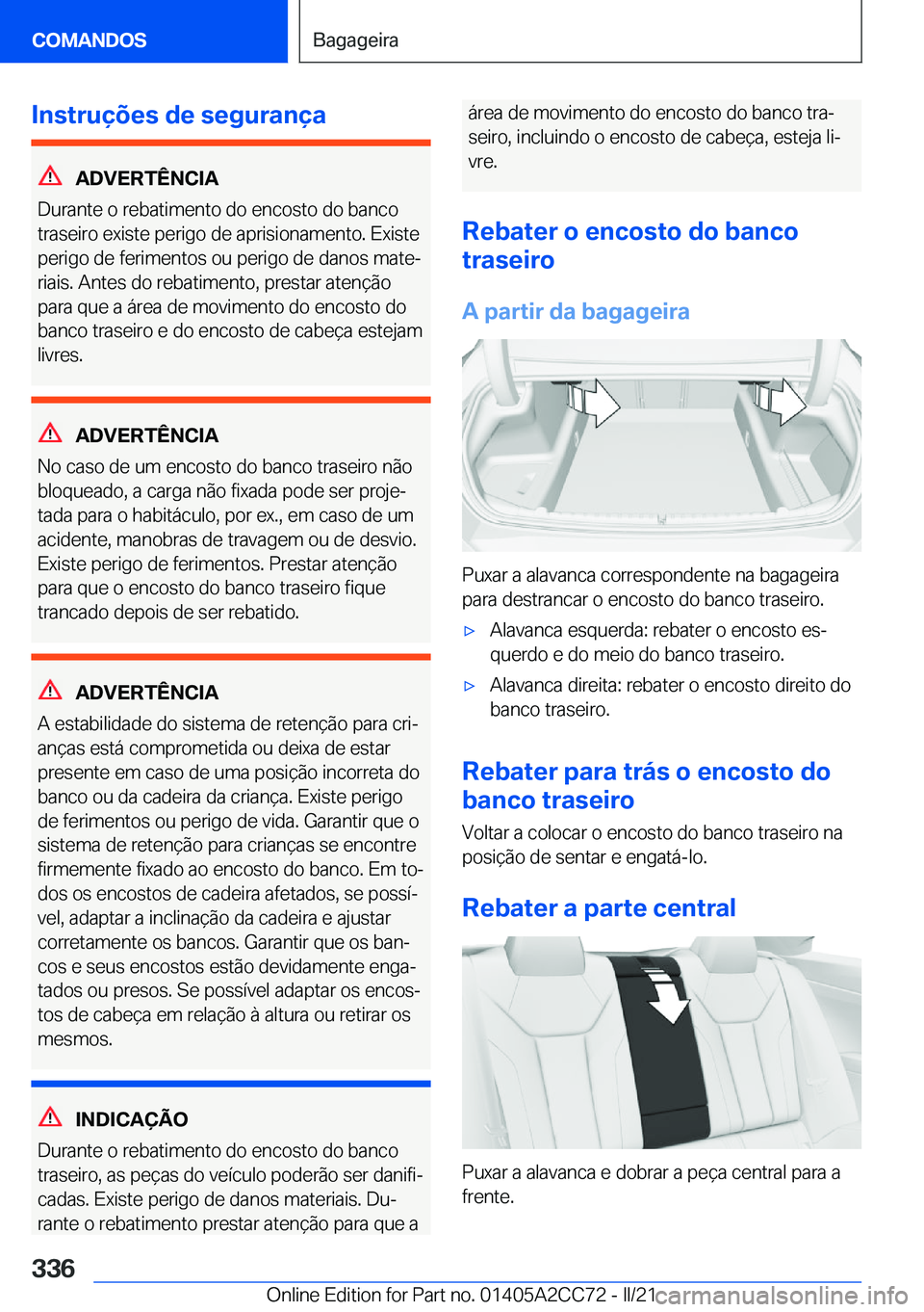 BMW 8 SERIES GRAN COUPE 2022  Manual do condutor (in Portuguese) �I�n�s�t�r�u�