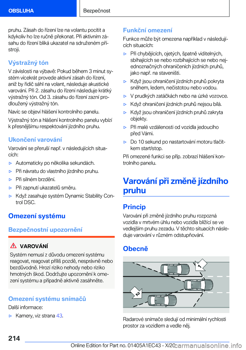 BMW 8 SERIES GRAN COUPE 2021  Návod na použití (in Czech) �p�r�u�h�u�.��Z�