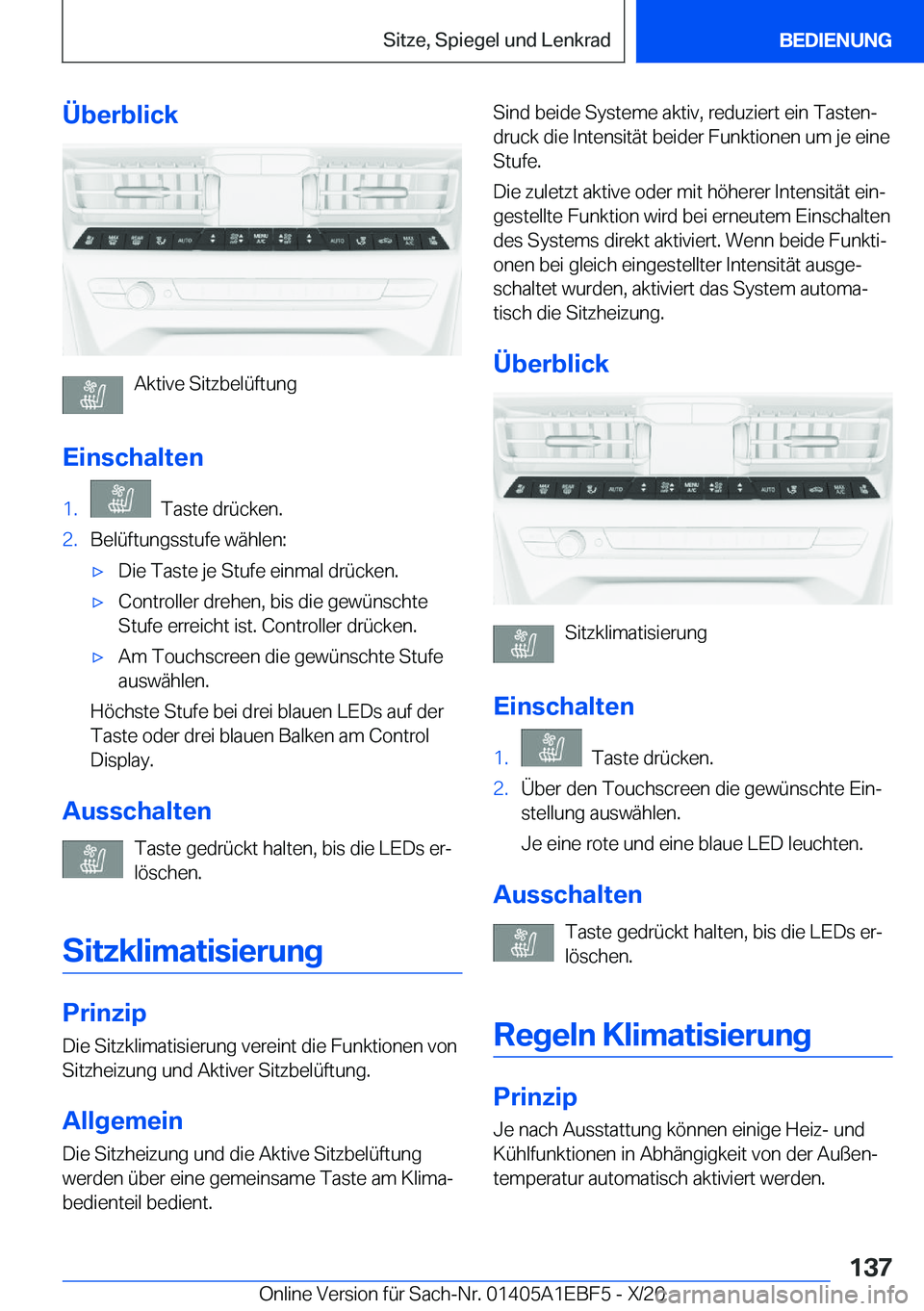 BMW 8 SERIES GRAN COUPE 2021  Betriebsanleitungen (in German) �