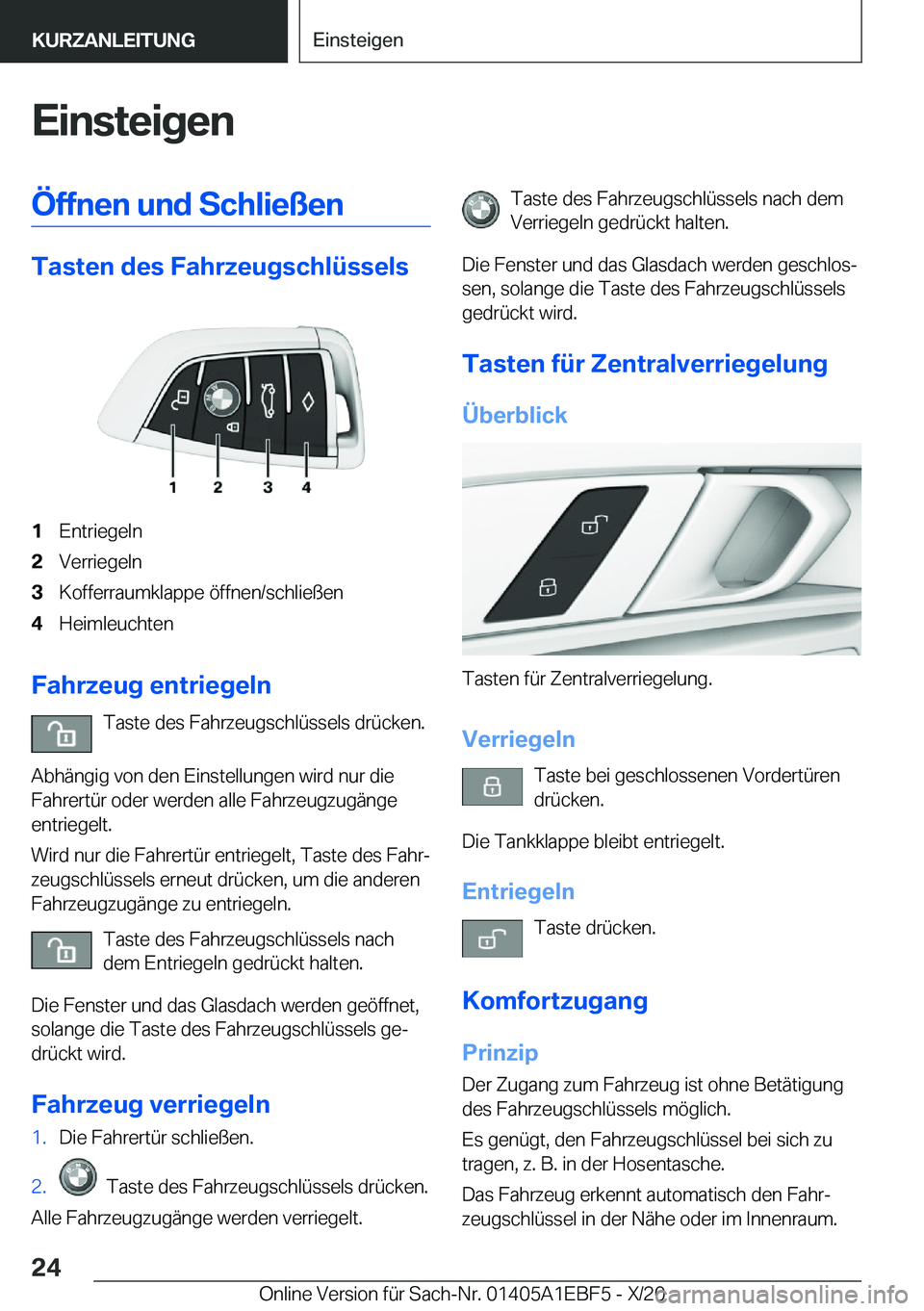 BMW 8 SERIES GRAN COUPE 2021  Betriebsanleitungen (in German) �E�i�n�s�t�e�i�g�e�n�