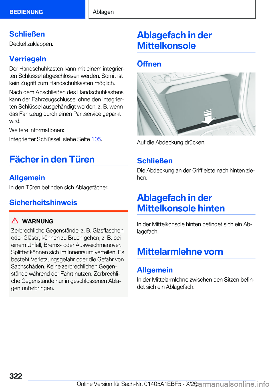 BMW 8 SERIES GRAN COUPE 2021  Betriebsanleitungen (in German) �S�c�h�l�i�e�